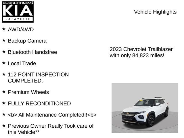 2023 Chevrolet TrailBlazer ACTIV
