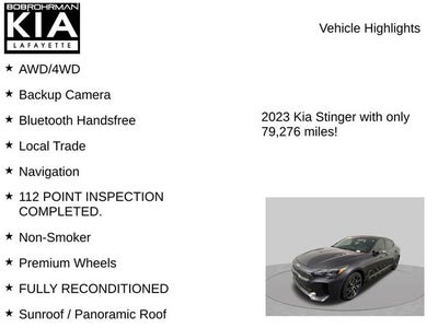 2023 Kia Stinger GT-Line
