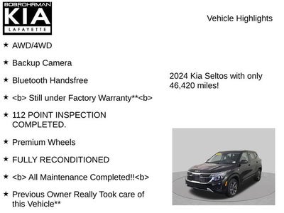 2024 Kia Seltos LX