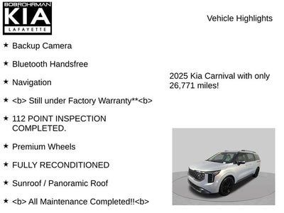 2025 Kia Carnival SX Prestige