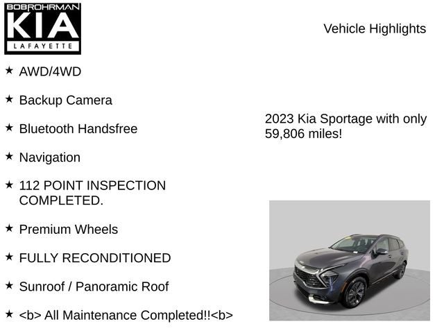 2023 Kia Sportage Hybrid SX-Prestige
