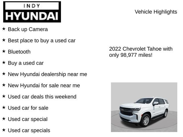 2022 Chevrolet Tahoe LT