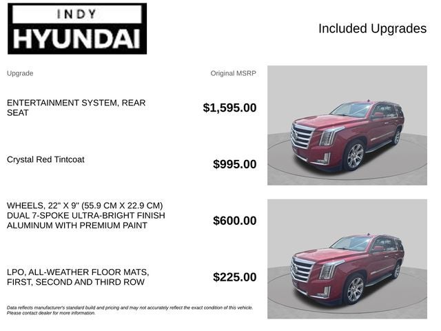 2015 Cadillac Escalade Luxury