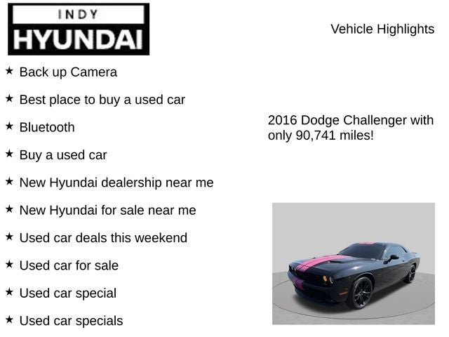 2016 Dodge Challenger R/T