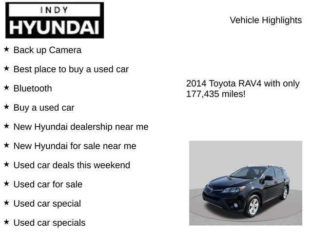 2014 Toyota RAV4 XLE