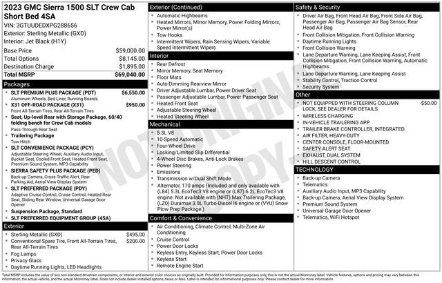 2023 GMC Sierra 1500 SLT