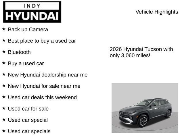 2026 Hyundai Tucson SEL