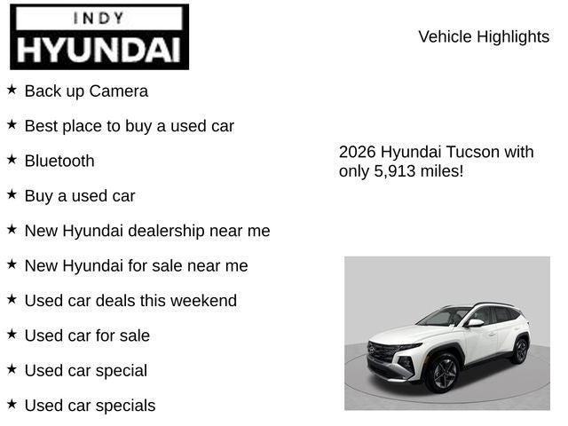 2026 Hyundai Tucson SEL