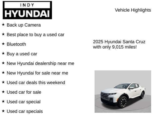 2025 Hyundai Santa Cruz SE