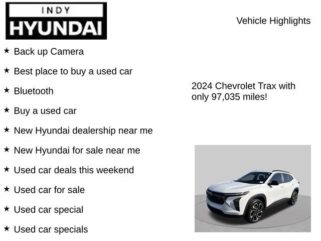 2024 Chevrolet Trax 2RS