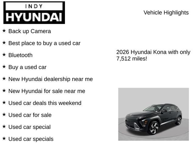 2026 Hyundai Kona Limited