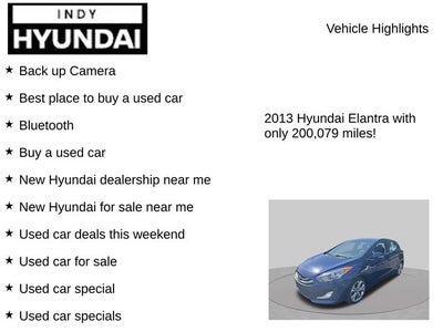 2013 Hyundai Elantra GT Base