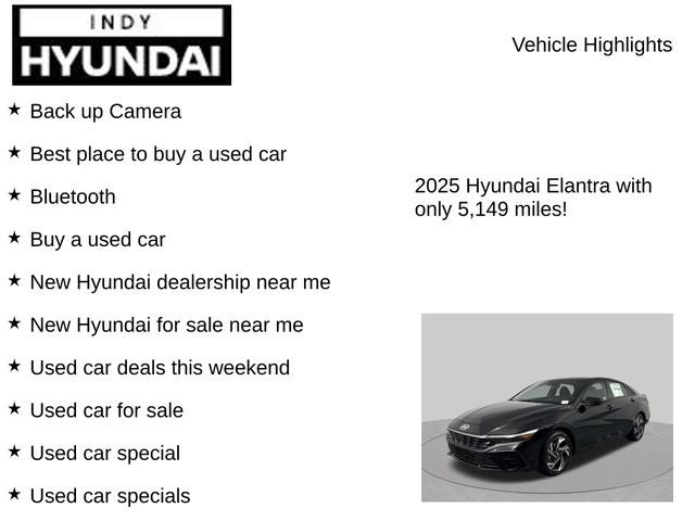 2025 Hyundai Elantra Hybrid SEL Sport
