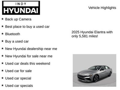 2025 Hyundai Elantra Hybrid SEL Sport