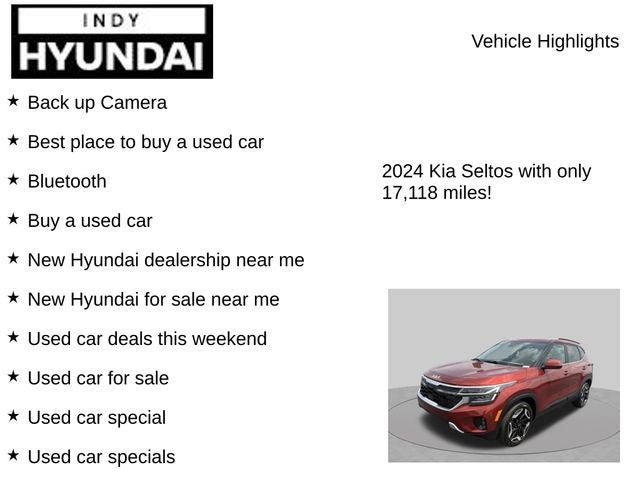 2024 Kia Seltos SX