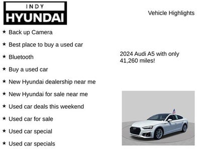 2024 Audi A5 Sportback 45 S line Premium Plus quattro