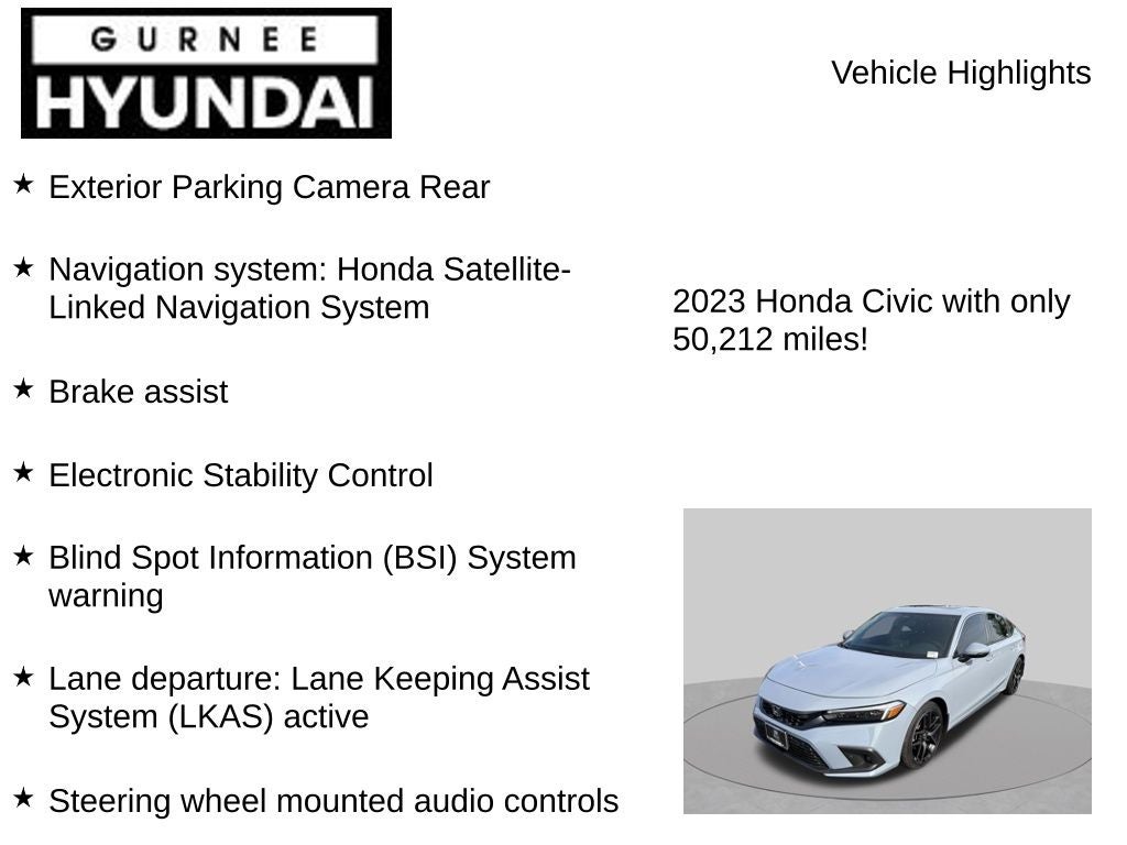 2023 Honda Civic Sport Touring