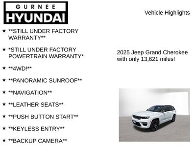 2025 Jeep Grand Cherokee Summit Reserve Reserve