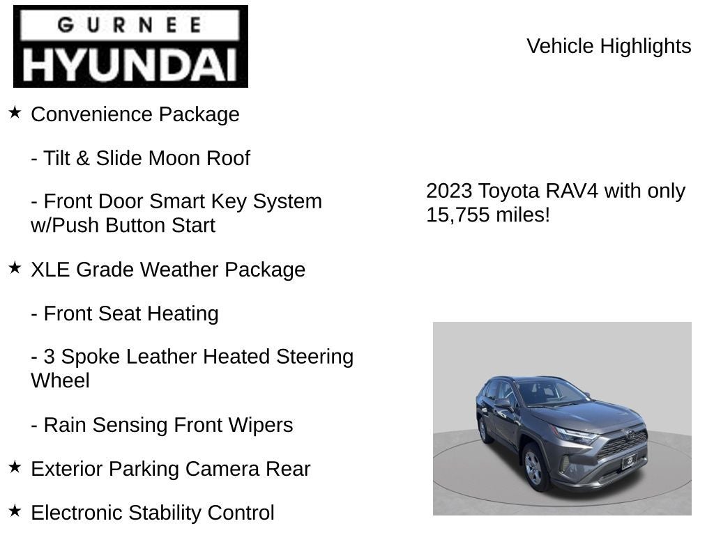 2023 Toyota RAV4 XLE