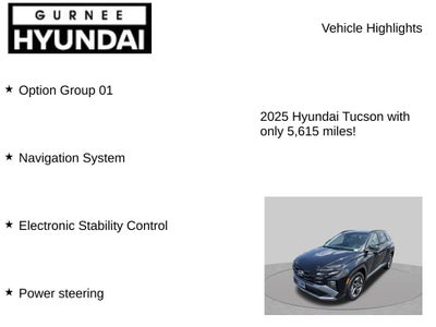 2025 Hyundai Tucson SEL Convenience