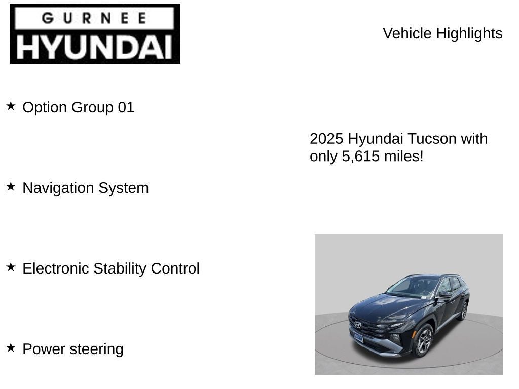 2025 Hyundai Tucson SEL Convenience