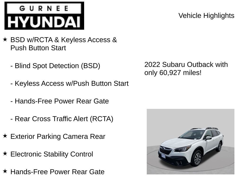 2022 Subaru Outback Premium