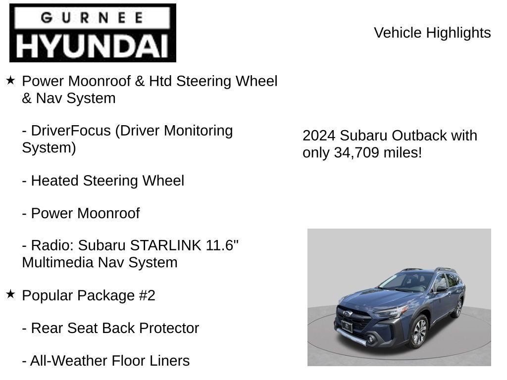 2024 Subaru Outback Limited