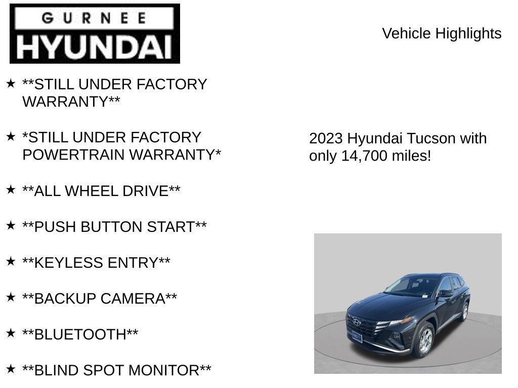 2023 Hyundai Tucson SEL