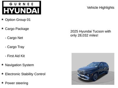 2025 Hyundai Tucson SEL Convenience