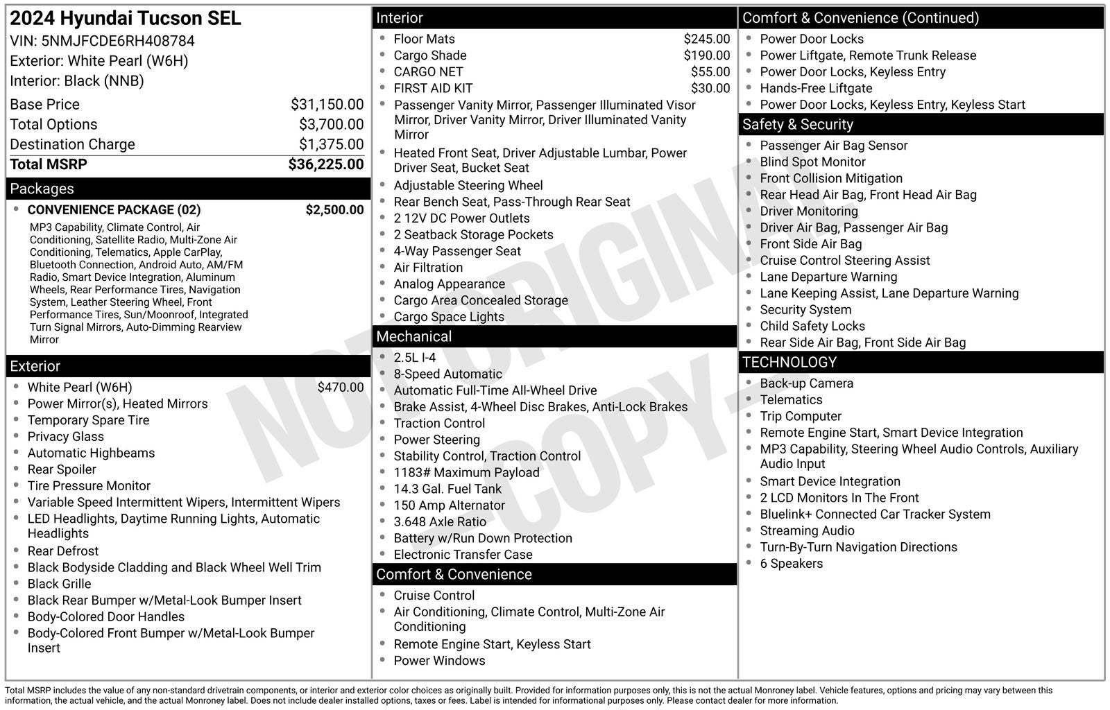 2024 Hyundai Tucson SEL