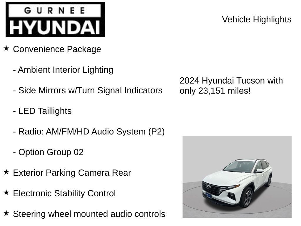 2024 Hyundai Tucson SEL