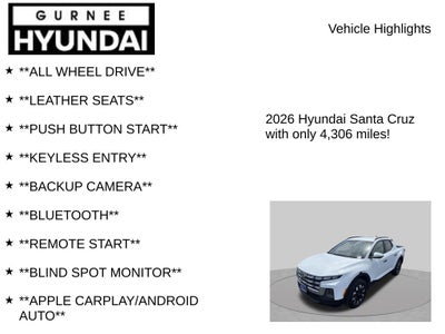 2026 Hyundai Santa Cruz SEL
