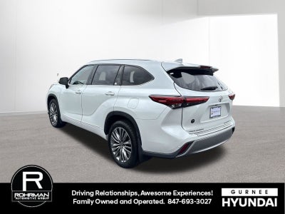 2022 Toyota Highlander Platinum