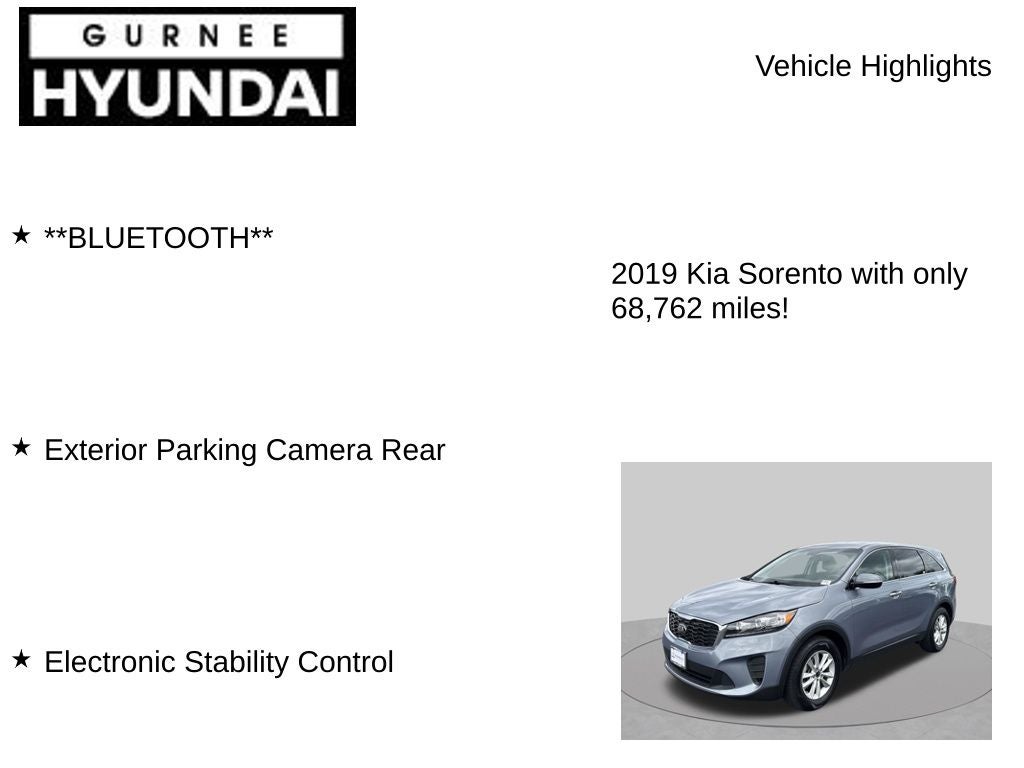 2019 Kia Sorento L