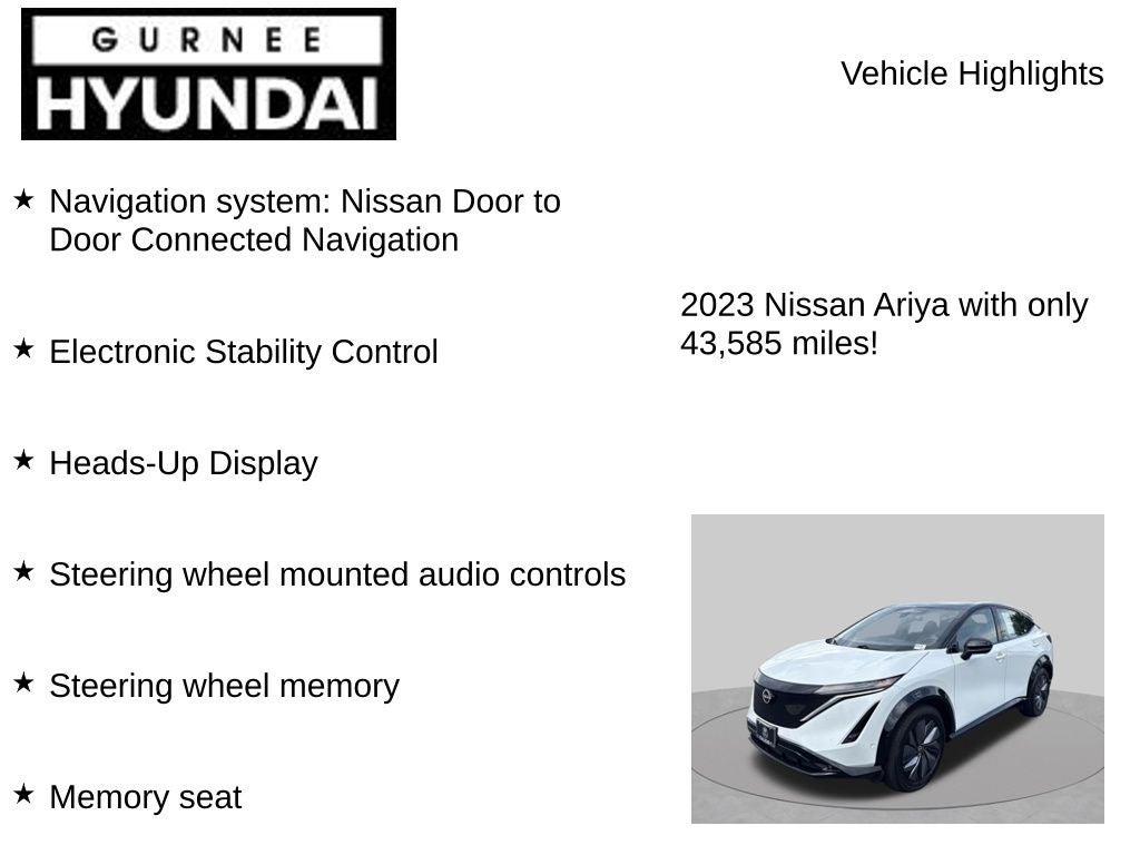 2023 Nissan Ariya PLATINUM+ e-4ORCE