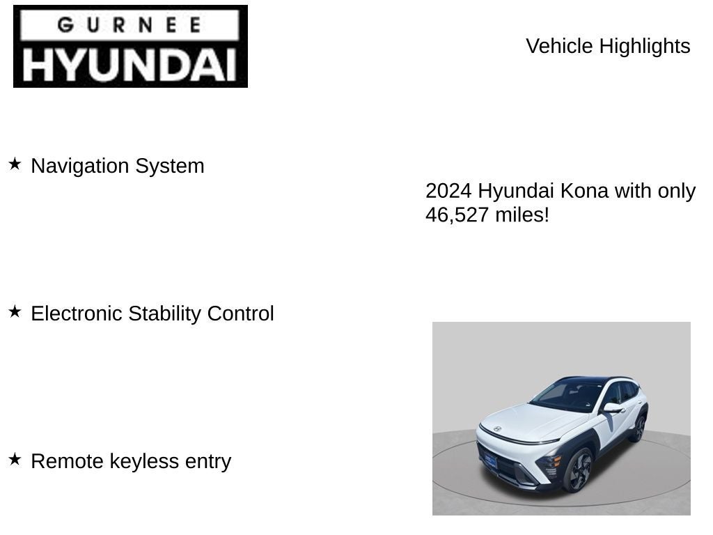 2024 Hyundai Kona Limited