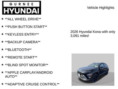 2026 Hyundai Kona SEL Sport