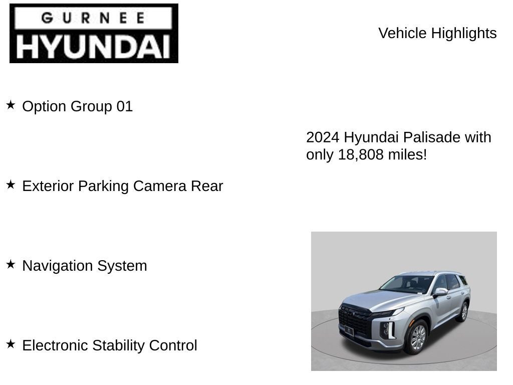 2024 Hyundai Palisade SEL 7 Passenger