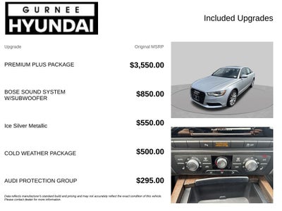 2015 Audi A6 2.0T Premium Plus quattro