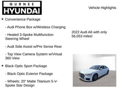 2022 Audi A6 3.0T Premium Plus quattro