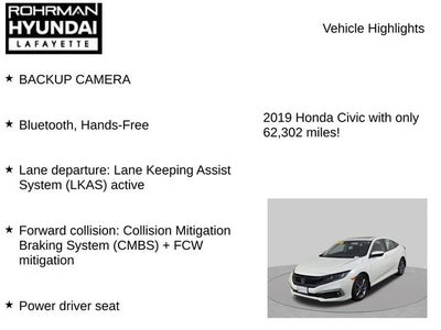 2019 Honda Civic EX