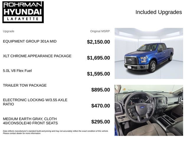 2016 Ford F-150 XLT