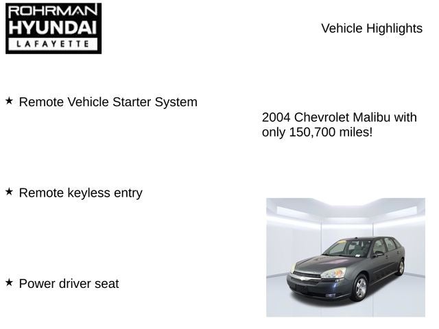 2004 Chevrolet Malibu Maxx LT