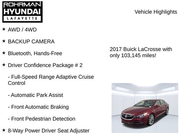 2017 Buick LaCrosse Premium