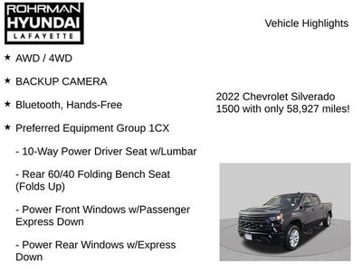 2022 Chevrolet Silverado 1500 Custom