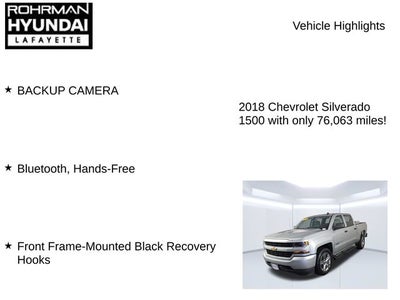 2018 Chevrolet Silverado 1500 Custom