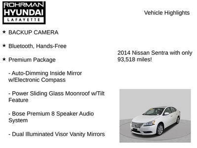 2014 Nissan Sentra SL
