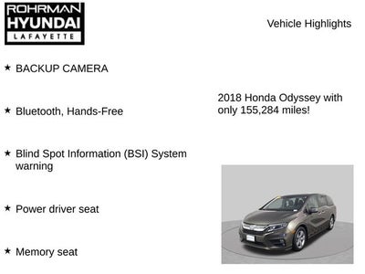 2018 Honda Odyssey EX-L