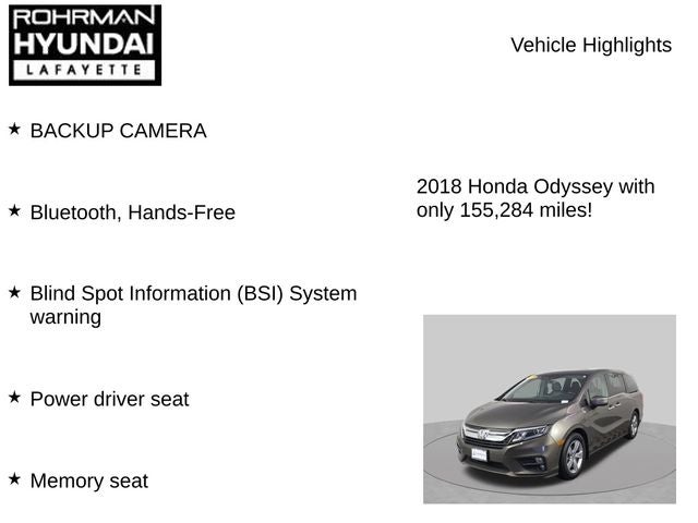 2018 Honda Odyssey EX-L