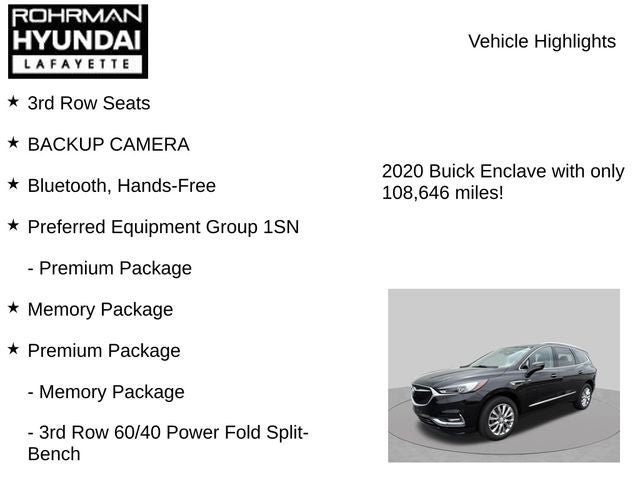 2020 Buick Enclave Premium
